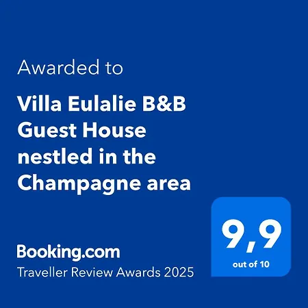 Eulalie Guest House- Champagne Edouard Duval Nestled In The Champagne Area Bed & Breakfast 4*